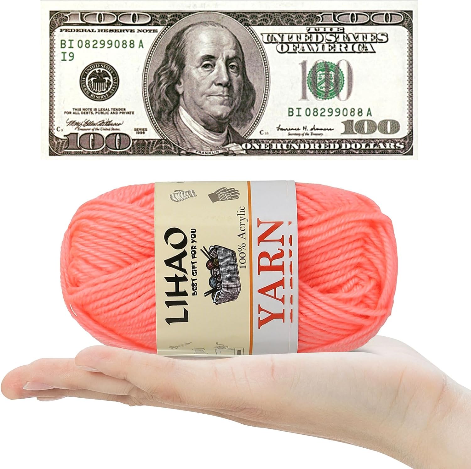 LIHAO 12 Skeins Mini Yarn for Knitting Crochet Craft - 100% Acrylic - Image 9