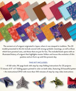 Alternative view of Japanese Origami for Beginners Kit: 20 Classic Origami Models: Kit with 96-page Origami Book. 72 Origami Papers and Instructional Videos: Great for Kids and Adults!